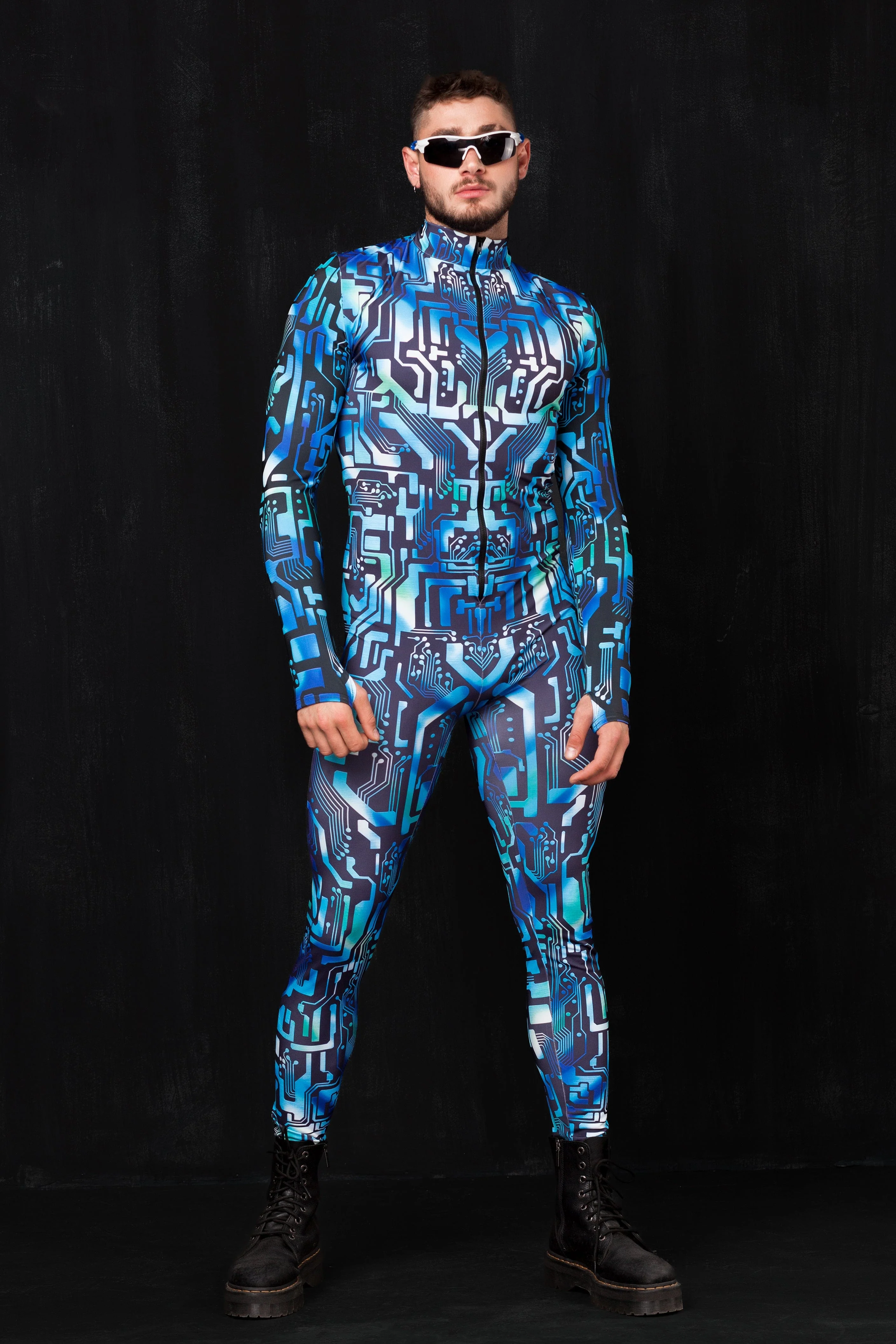 Circuit Flow Male Costume - Image 3