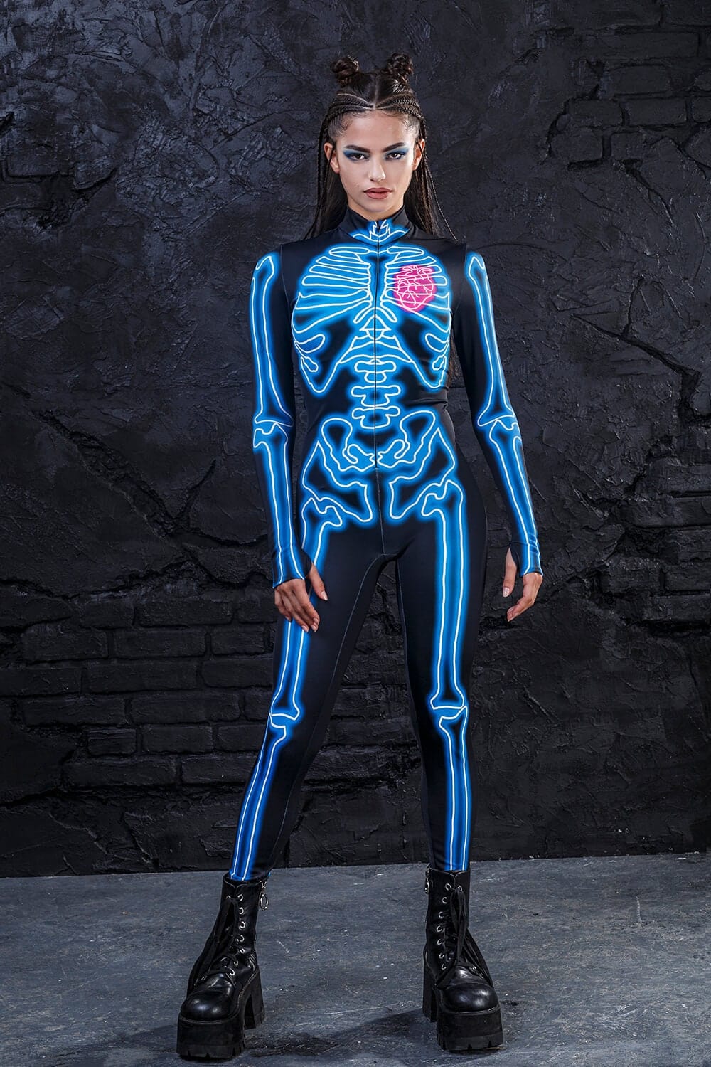 Electric Blue Costume - Image 3