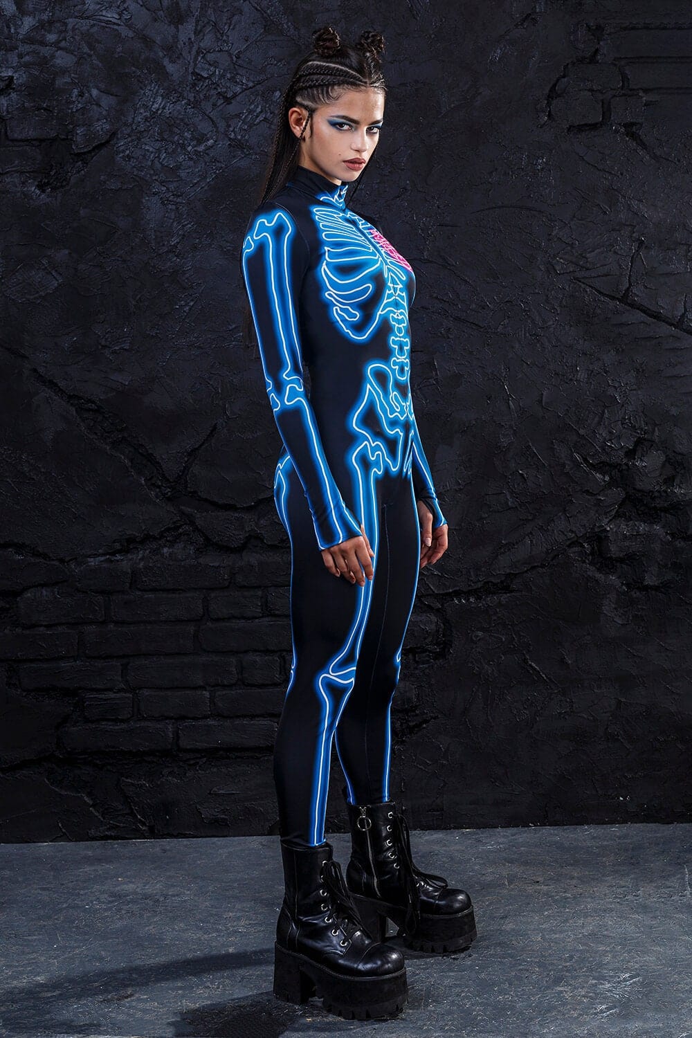 Electric Blue Costume - Image 4