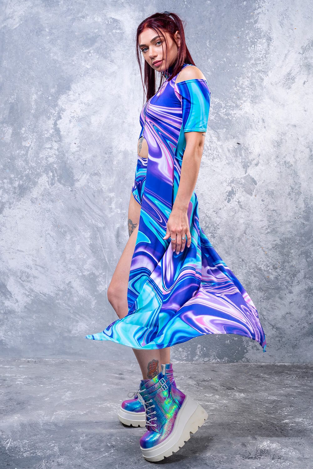 Fierce Fluid EZ Maxi Rave Outfit - Image 4