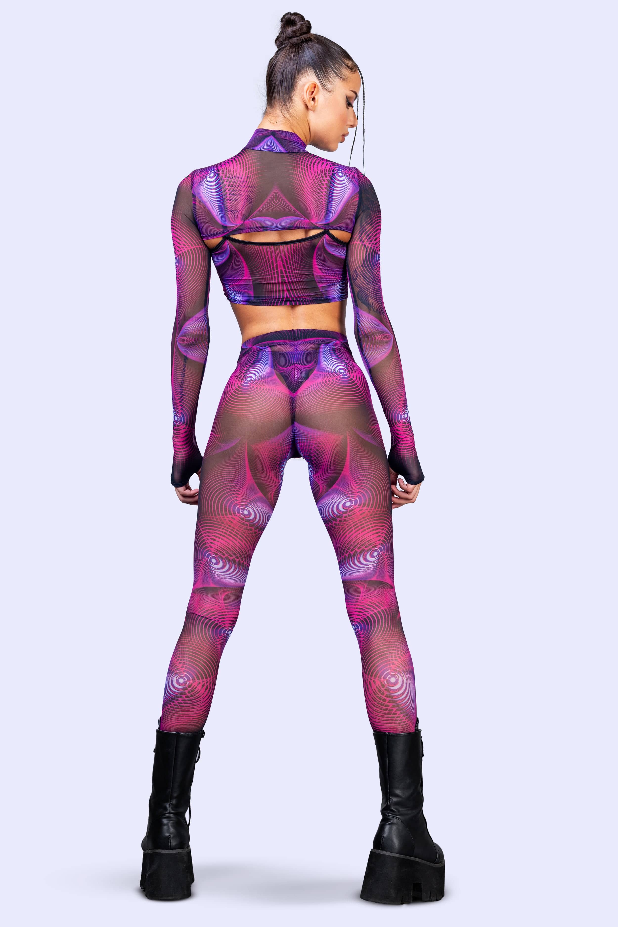 Fluctuation Mesh Leggings - Image 5