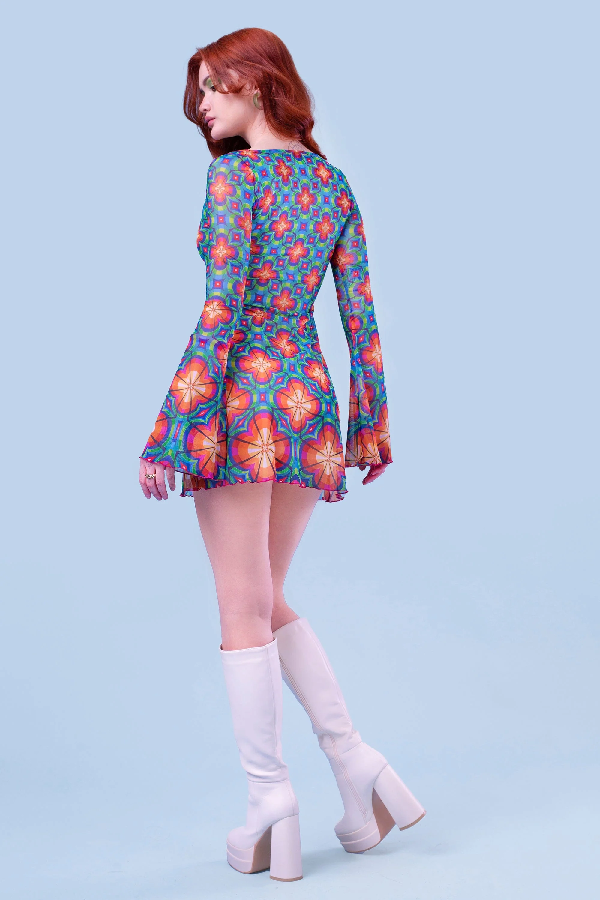 Instant Crush Mesh Mini Dress - Image 4