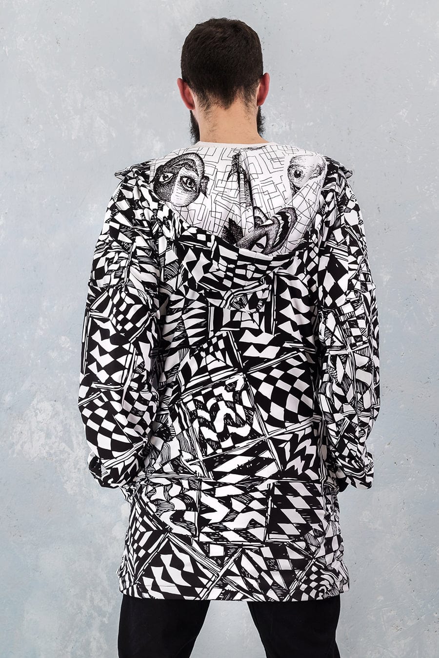 Paravoid Male Zippy Hoodie - Image 3