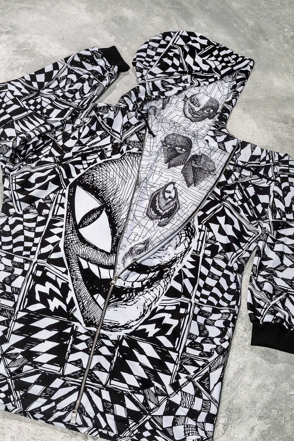 Paravoid Male Zippy Hoodie - Image 4