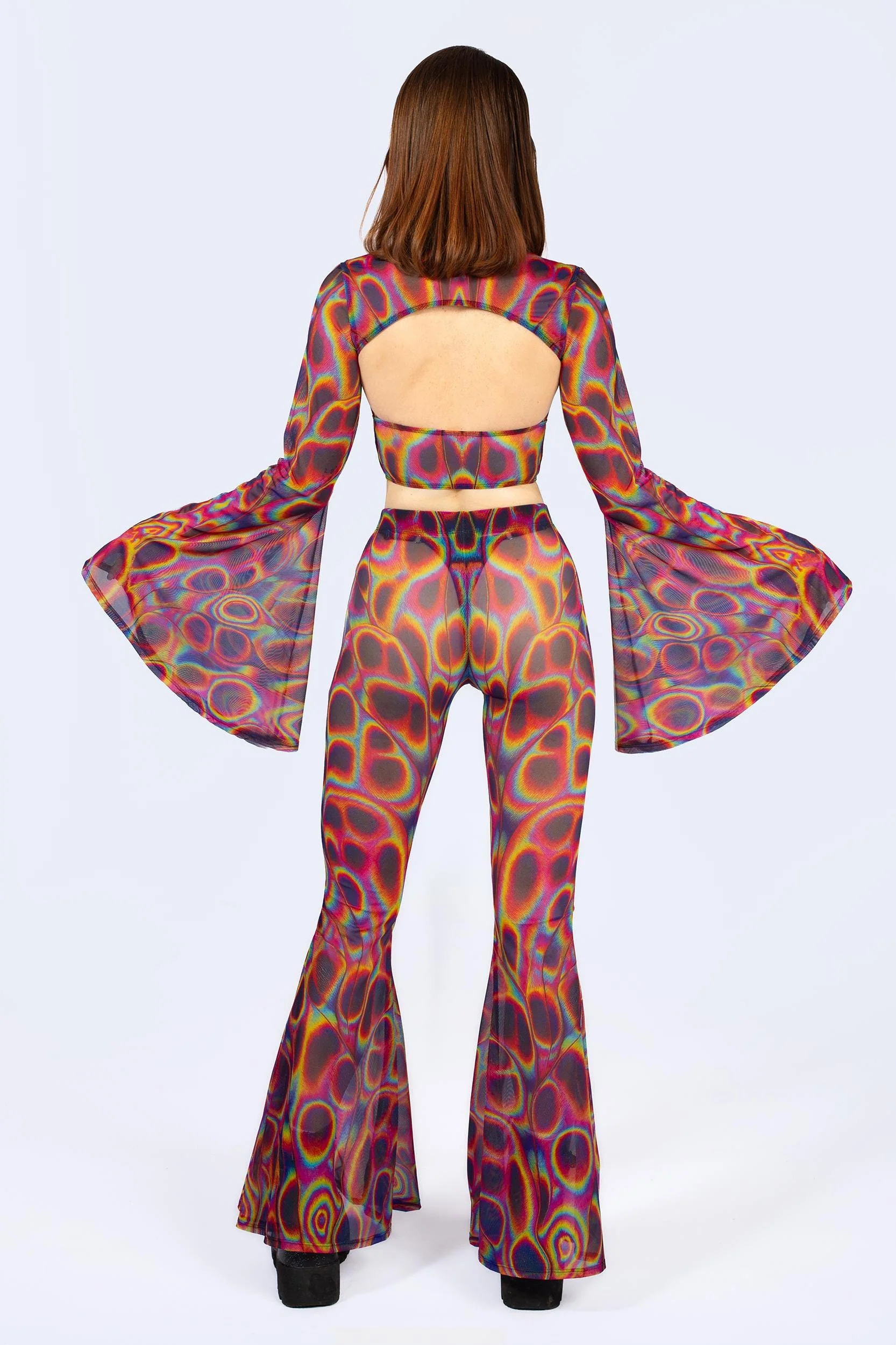 Peak Spot Criss Cross Top And Shrug - Image 6