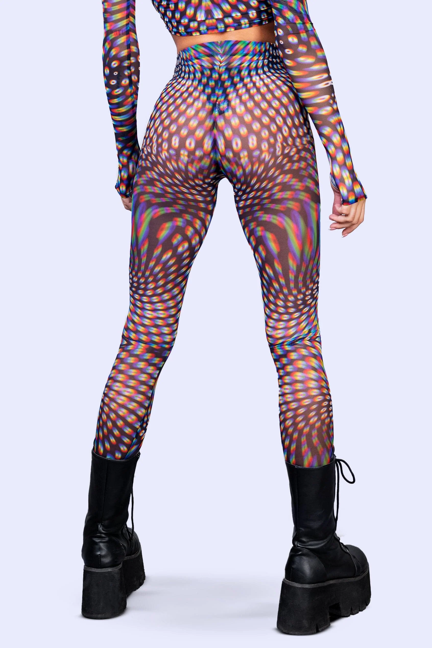 Pulsar Mesh Leggings - Image 7