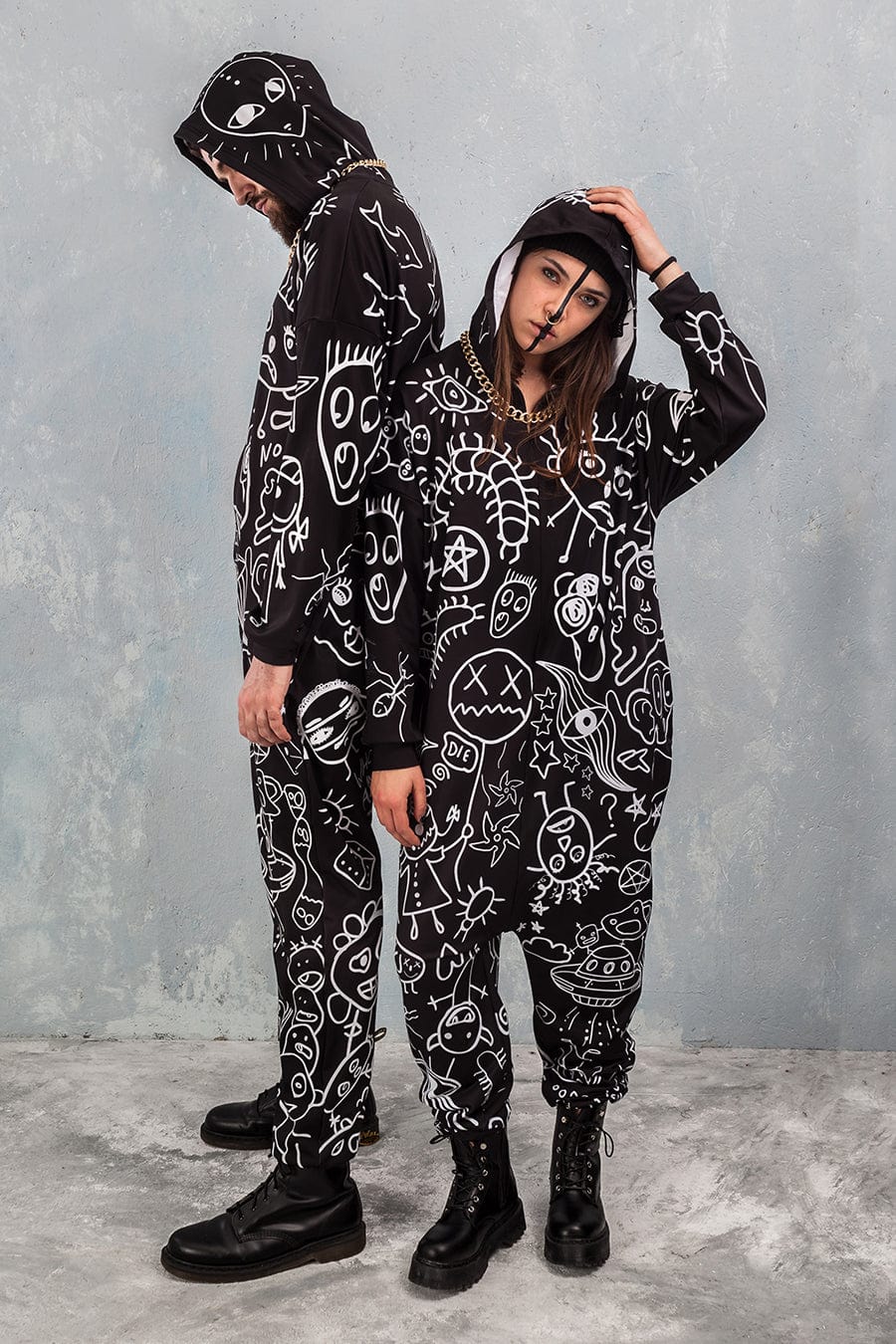 Ugley Dark Male Onesie - Image 5